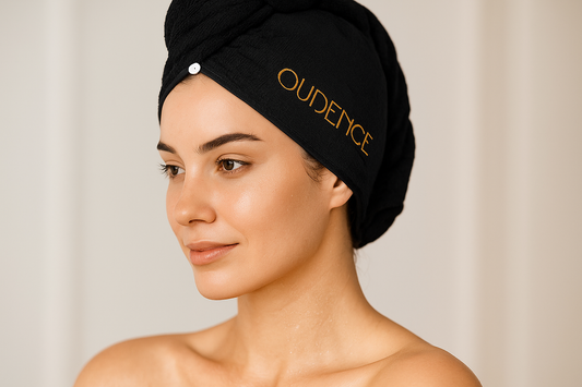 Hair Wrap Towel - Black